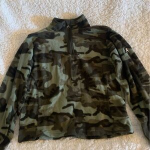 STARTER‎ Camouflage Zip Pullover